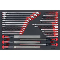 32 Piece Spanner and File Set (EVA)